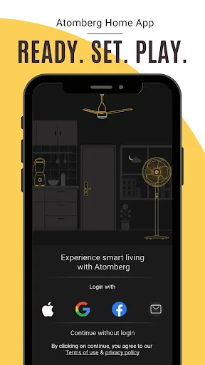 Скриншот 1 — Atomberg Home