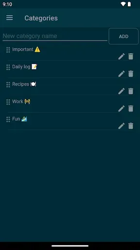 Скриншот 8 — Notepad - simple notes