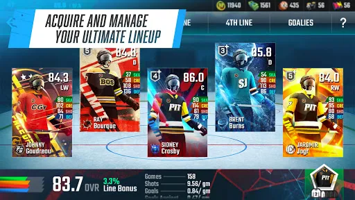 Скриншот 1 — Franchise Hockey 2019