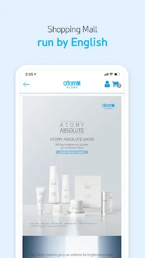 Скриншот 4 — At.G Mall - Atomy Global