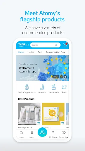 Скриншот 2 — [Official] Atomy shop