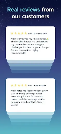 Скриншот 4 — Atrix: Daily Astrology Guide