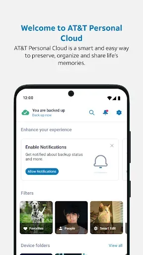 Скриншот 1 — AT&T Personal Cloud