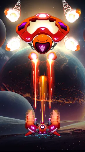 Скриншот 1 — Galaxy Attack - Space Shooter