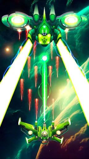 Скриншот 2 — Galaxy Attack - Space Shooter