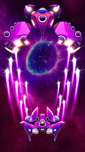 Скриншот 4 — Galaxy Attack - Space Shooter
