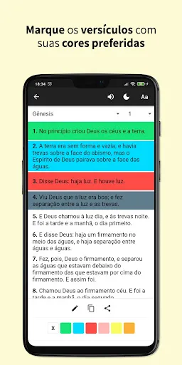 Скриншот 2 — Bíblia Evangélica com Áudio