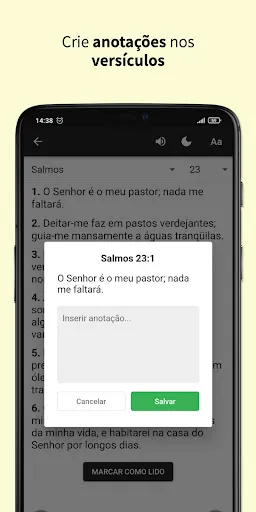 Скриншот 3 — Bíblia Evangélica com Áudio