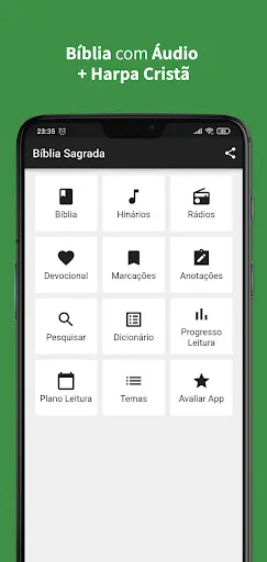 Скриншот 1 — Bíblia e Harpa Cristã