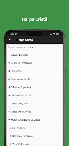 Скриншот 4 — Bíblia e Harpa Cristã