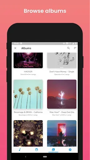 Скриншот 3 — Music Player Lite