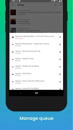 Скриншот 7 — Music Player Lite