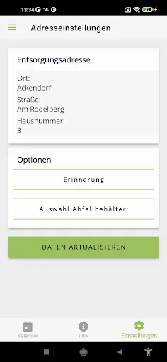 Скриншот 1 — KsB Abfall- und Wertstoffapp