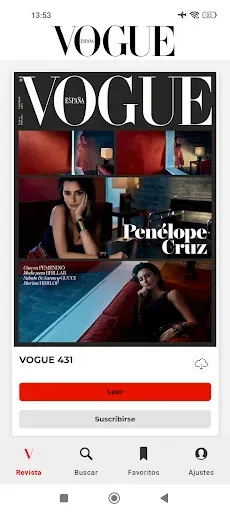 Скриншот 1 — Vogue España edición digital