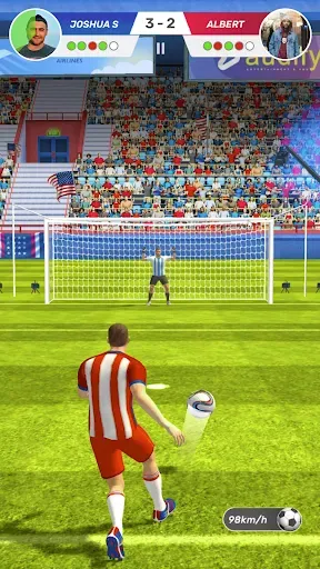 Скриншот 1 — Football World - Online Soccer