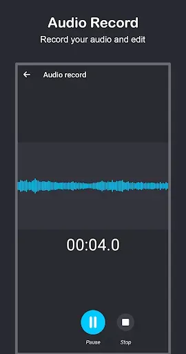 Скриншот 4 — Аудио редактор