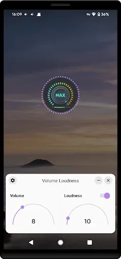 Скриншот 1 — Volume Booster : Loudness Max