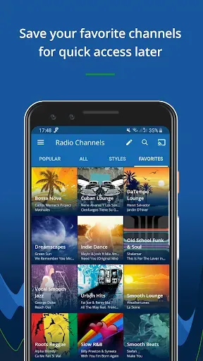 Скриншот 5 — RadioTunes: Hits, Jazz, 80s