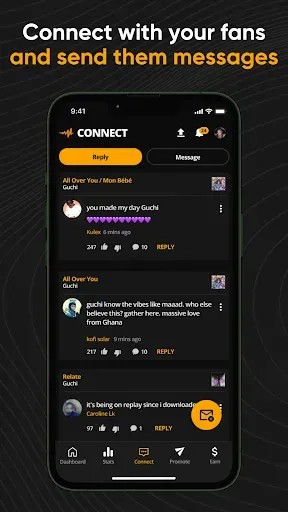 Скриншот 4 — Audiomack Creator-Upload Music
