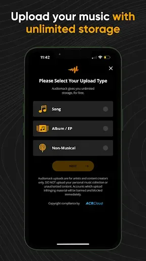Скриншот 5 — Audiomack Creator-Upload Music