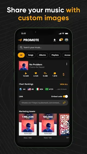 Скриншот 7 — Audiomack Creator-Upload Music