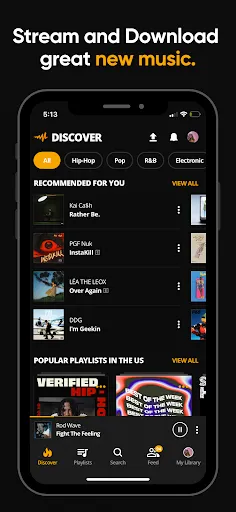 Скриншот 6 — Audiomack: Music Downloader