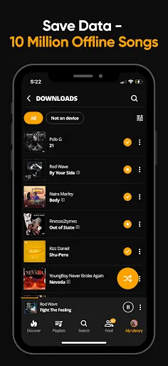 Скриншот 7 — Audiomack: Music Downloader