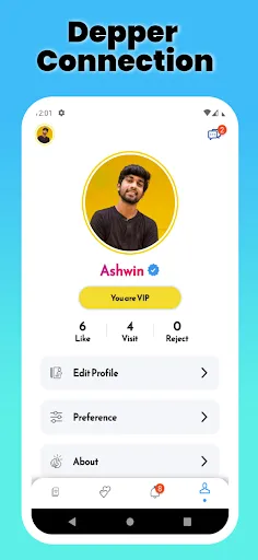Скриншот 3 — Alaii: Tamil Date, Chat & Meet