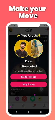 Скриншот 4 — Piku: Telugu Date, Chat & Meet