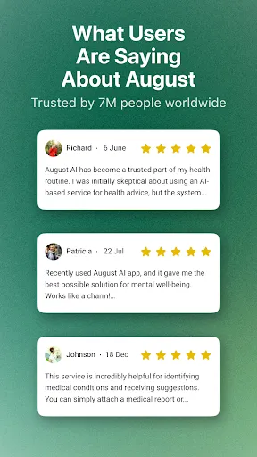 Скриншот 5 — August, Your 24/7 Health AI
