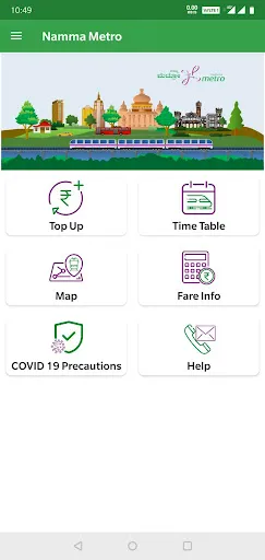 Скриншот 2 — Namma Metro-BMRCL official app