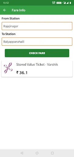 Скриншот 3 — Namma Metro-BMRCL official app