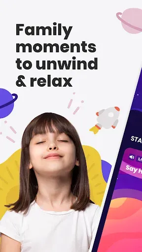 Скриншот 1 — Aumio: Family Sleep Meditation