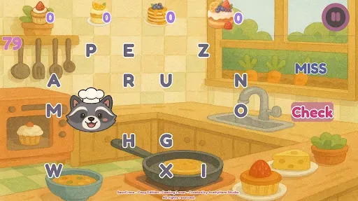 Скриншот 3 — RaccCross : Cozy Word Puzzle
