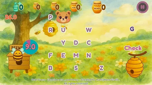 Скриншот 4 — BearCross: Word Puzzle Ranking