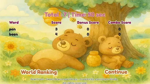 Скриншот 5 — BearCross: Word Puzzle Ranking