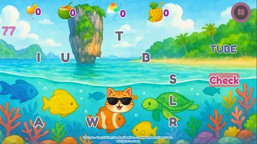 Скриншот 3 — CatCross : Cozy Word Puzzle