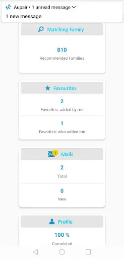 Скриншот 4 — AuPair.com - cultural exchange
