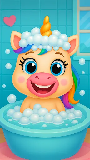 Скриншот 2 — Magical Unicorn Girl Games