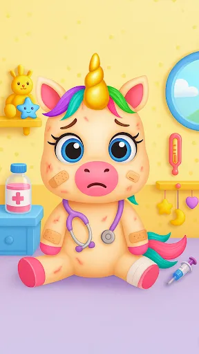 Скриншот 3 — Magical Unicorn Girl Games