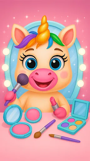 Скриншот 4 — Magical Unicorn Girl Games