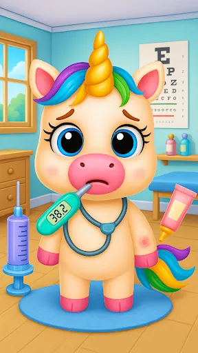 Скриншот 7 — Magical Unicorn Girl Games