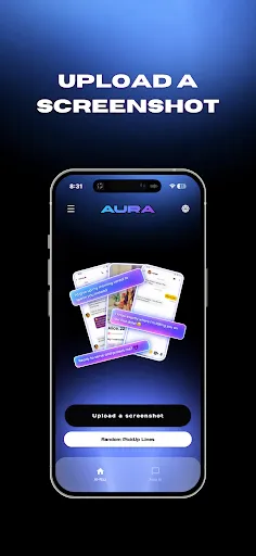 Скриншот 1 — AURA AI: Texting Assistant