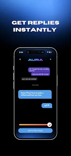 Скриншот 2 — AURA AI: Texting Assistant