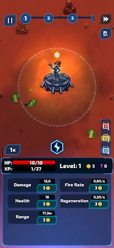 Скриншот 6 — Space Defense: Idle Tower TD