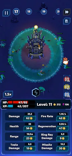 Скриншот 7 — Space Defense: Idle Tower TD