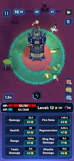 Скриншот 8 — Space Defense: Idle Tower TD