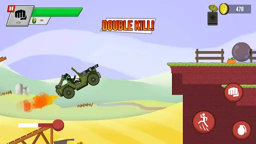 Скриншот 2 — Stick vs Zombies