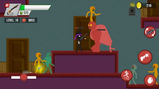 Скриншот 3 — Stick vs Zombies