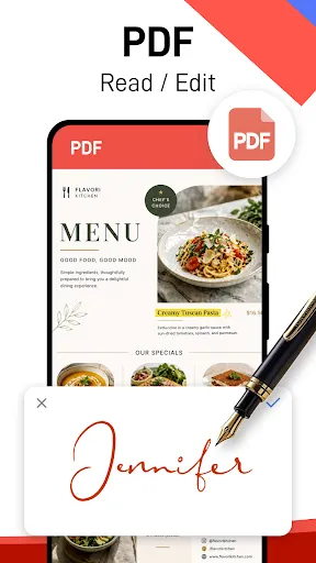 Скриншот 2 — Document Reader - PDF Editor